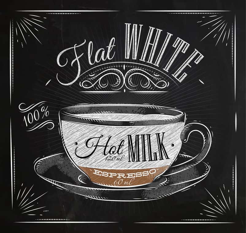 What is a flat white coffee? 4